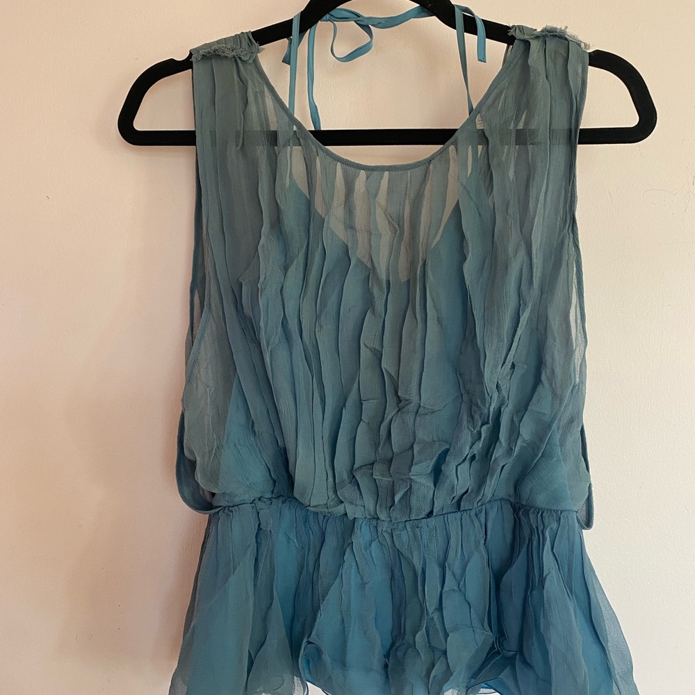 Chloe Silk Chiffon Top - Picture 3 of 8